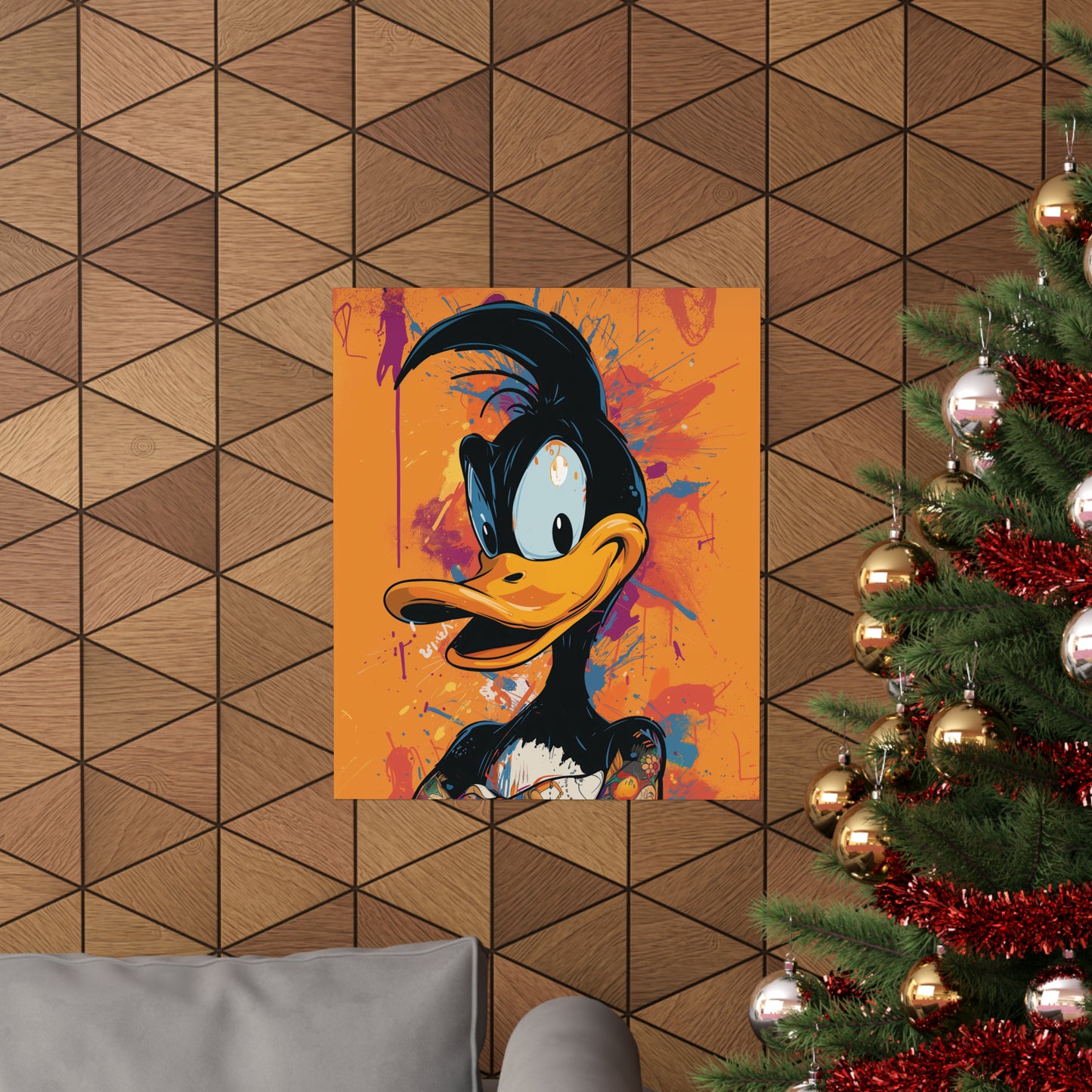 Daft Duck Matte Vertical Posters