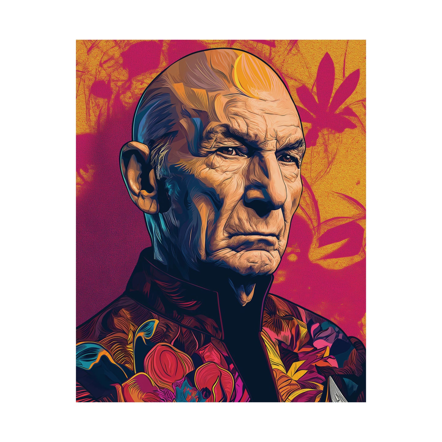 Picard 1 Matte Vertical Posters