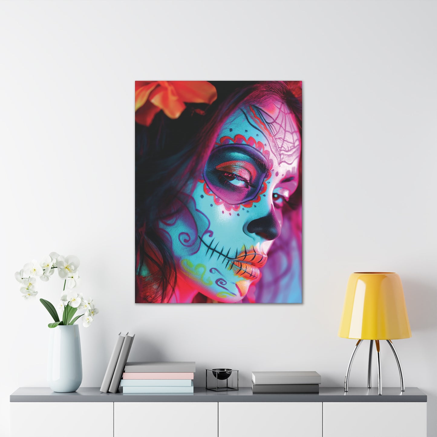 Day of the Dead 11 Canvas Stretched, 0.75"