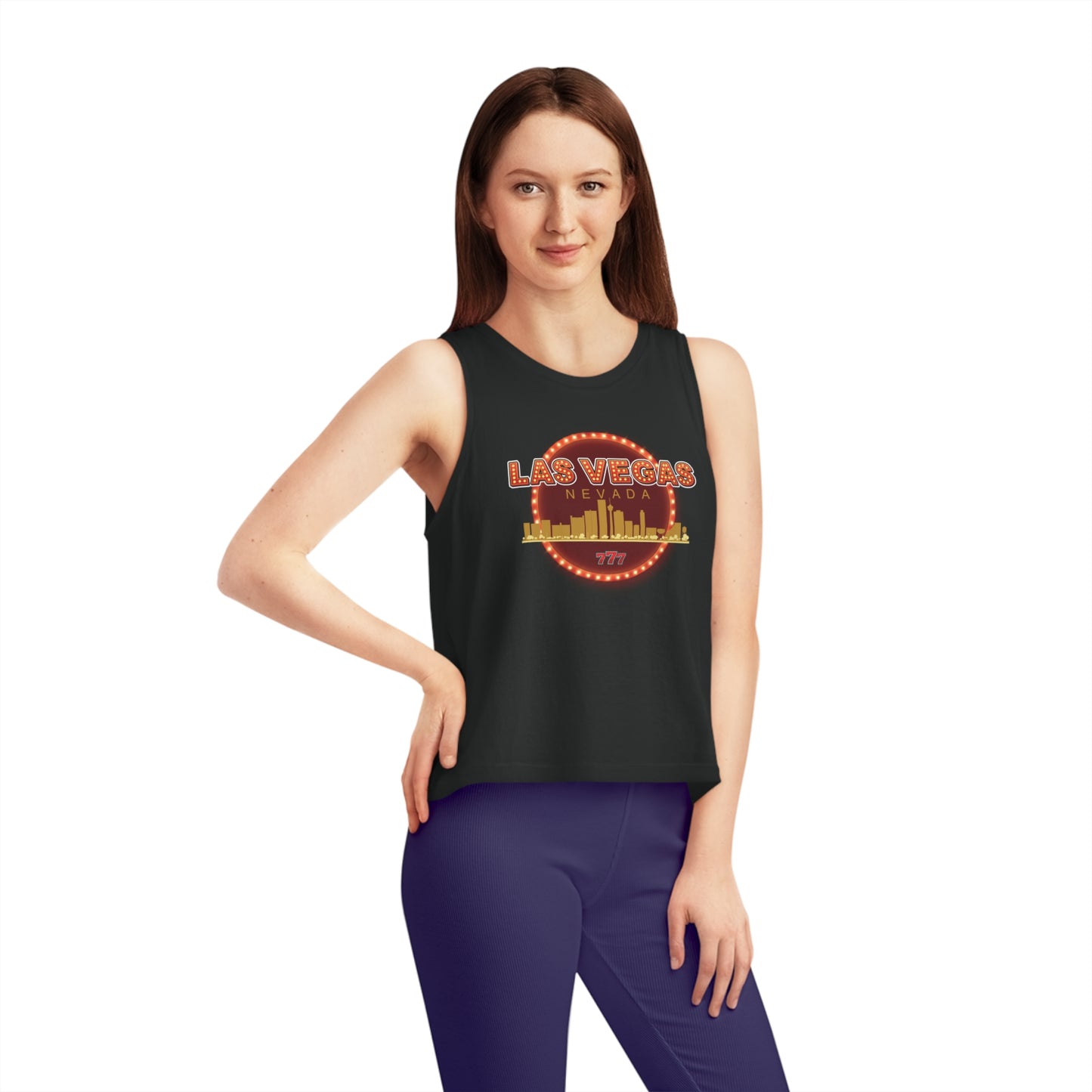 Las Vegas 2 Women's Dancer Cropped Tank Top