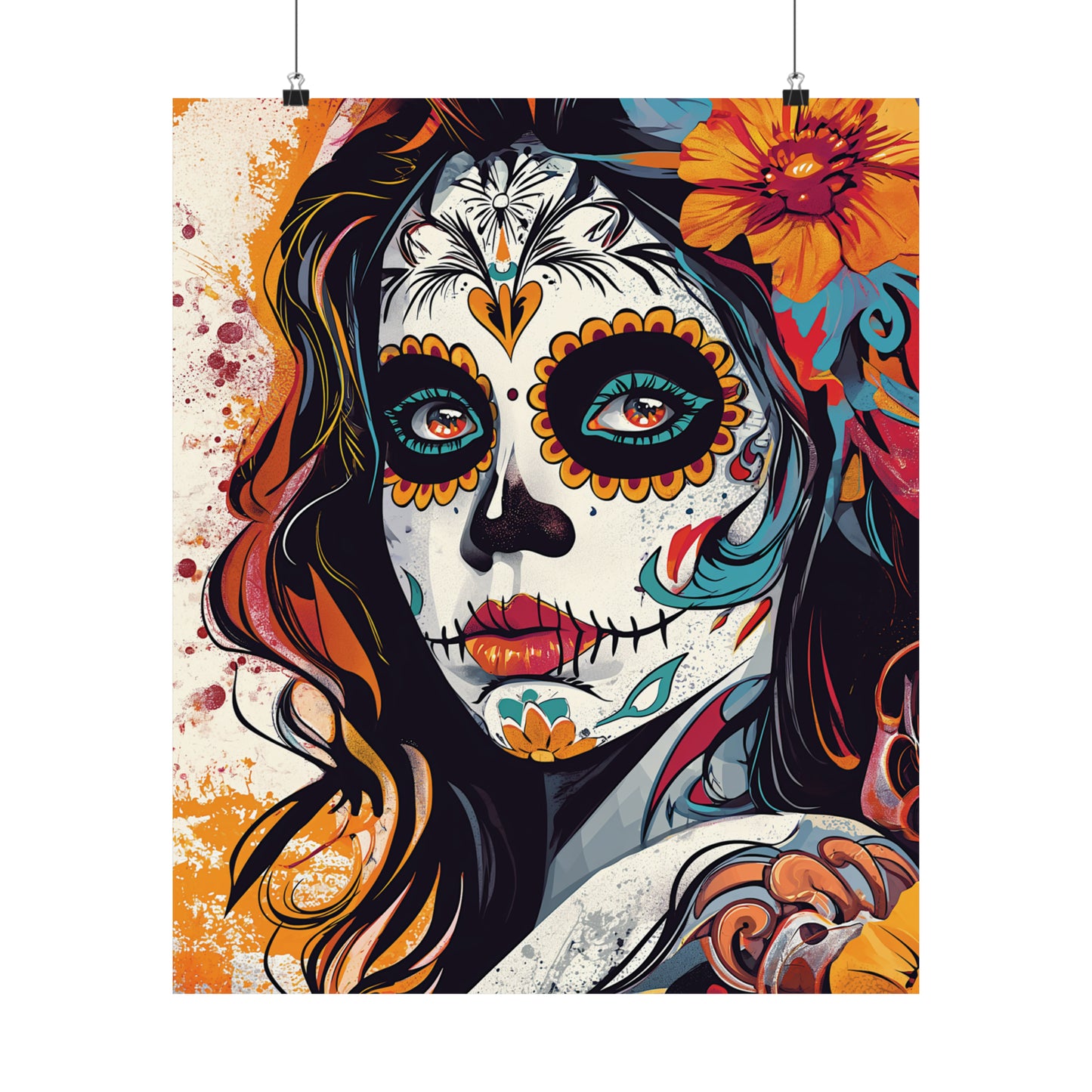 Day of the Dead 8 Matte Vertical Posters