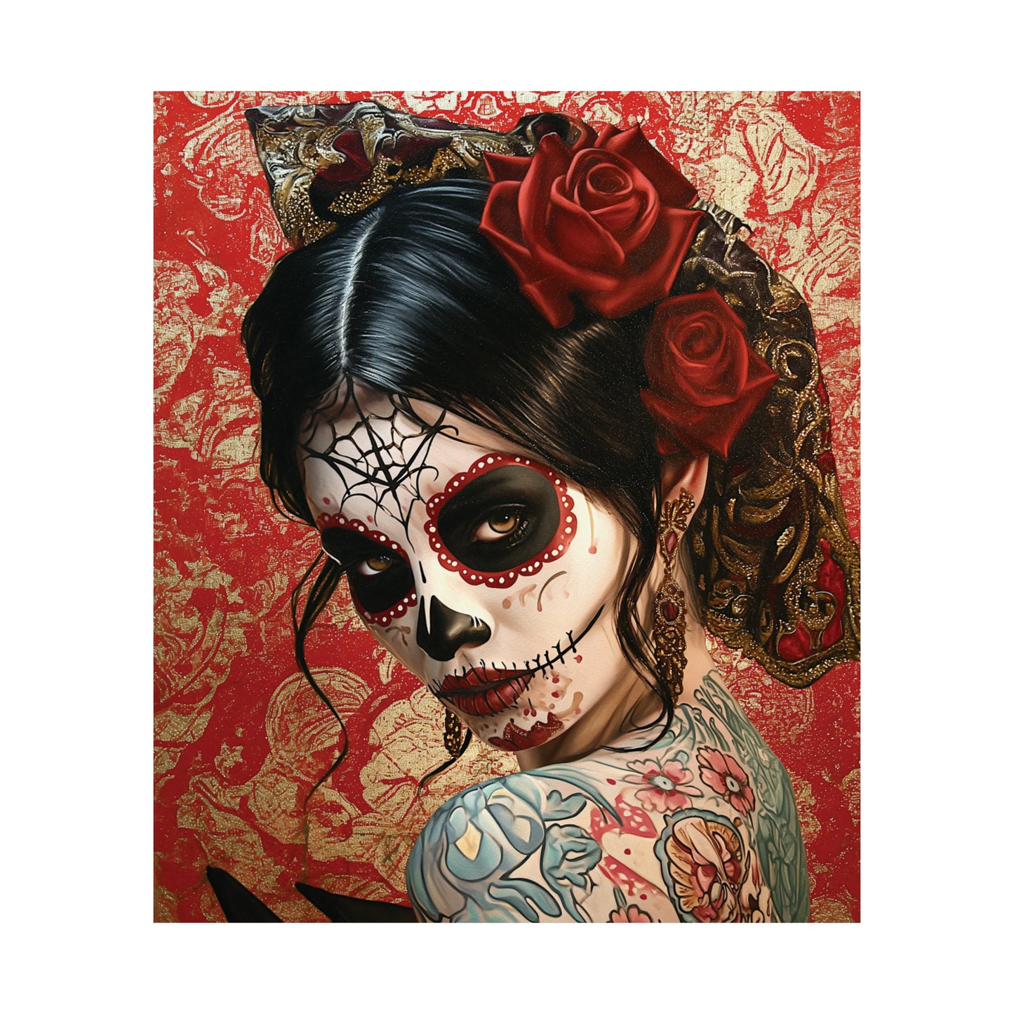 Day of the Dead 3 Matte Vertical Posters