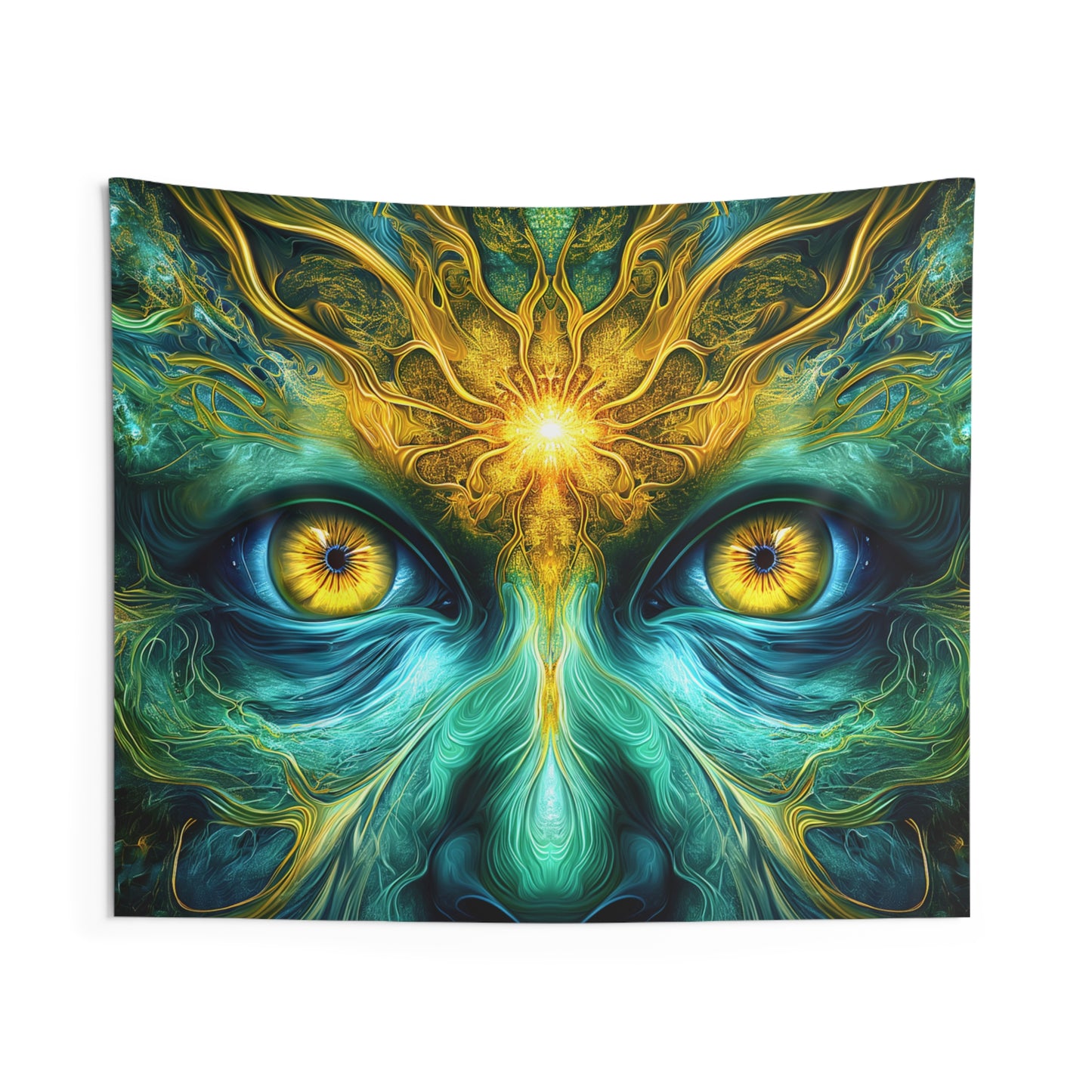 Eyes 1 Indoor Wall Tapestries