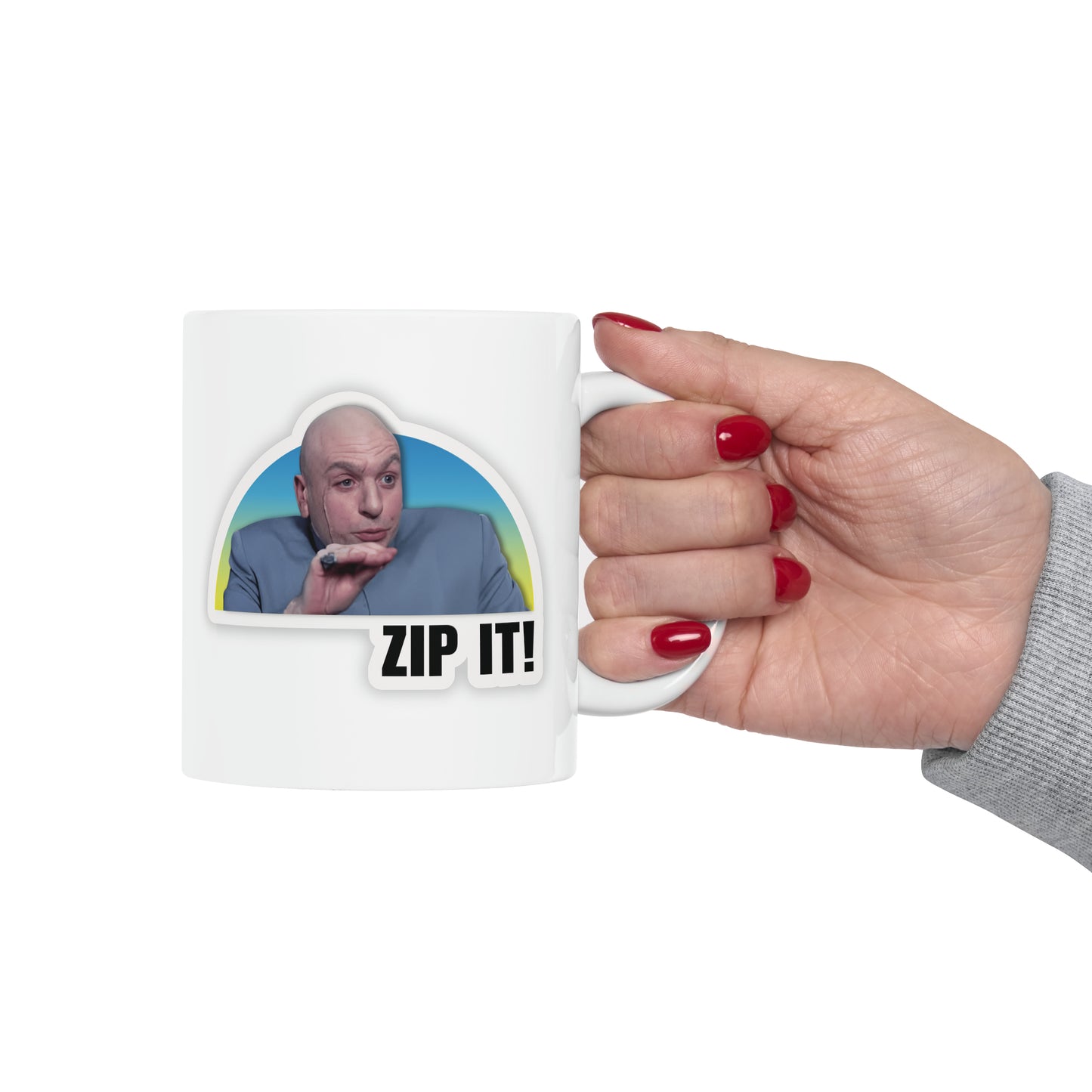 Zip!  Ceramic Mug 11oz