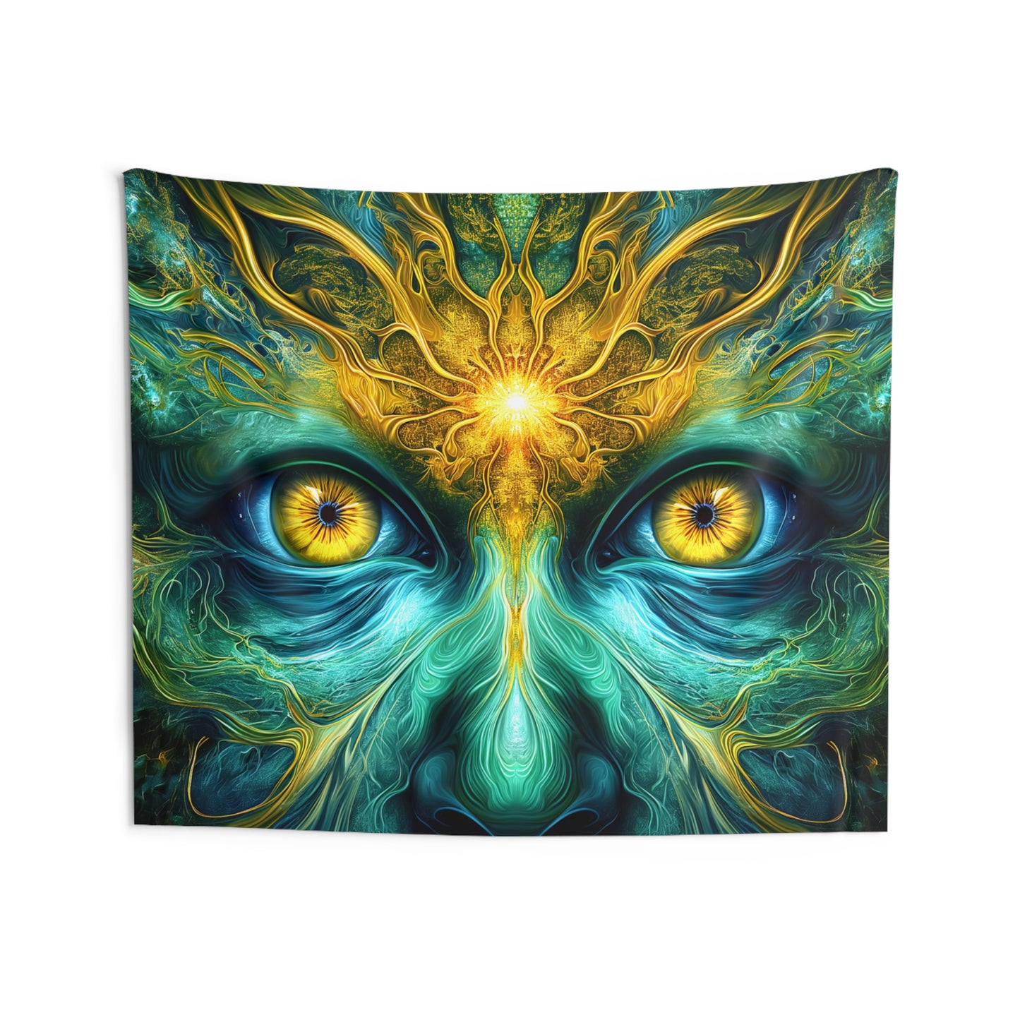 Eyes 1 Indoor Wall Tapestries