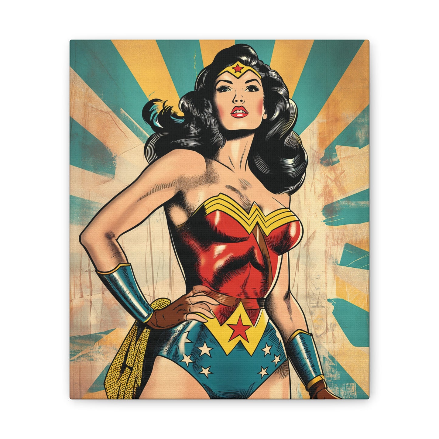 Wonder 1 Canvas Stretched, 0.75"