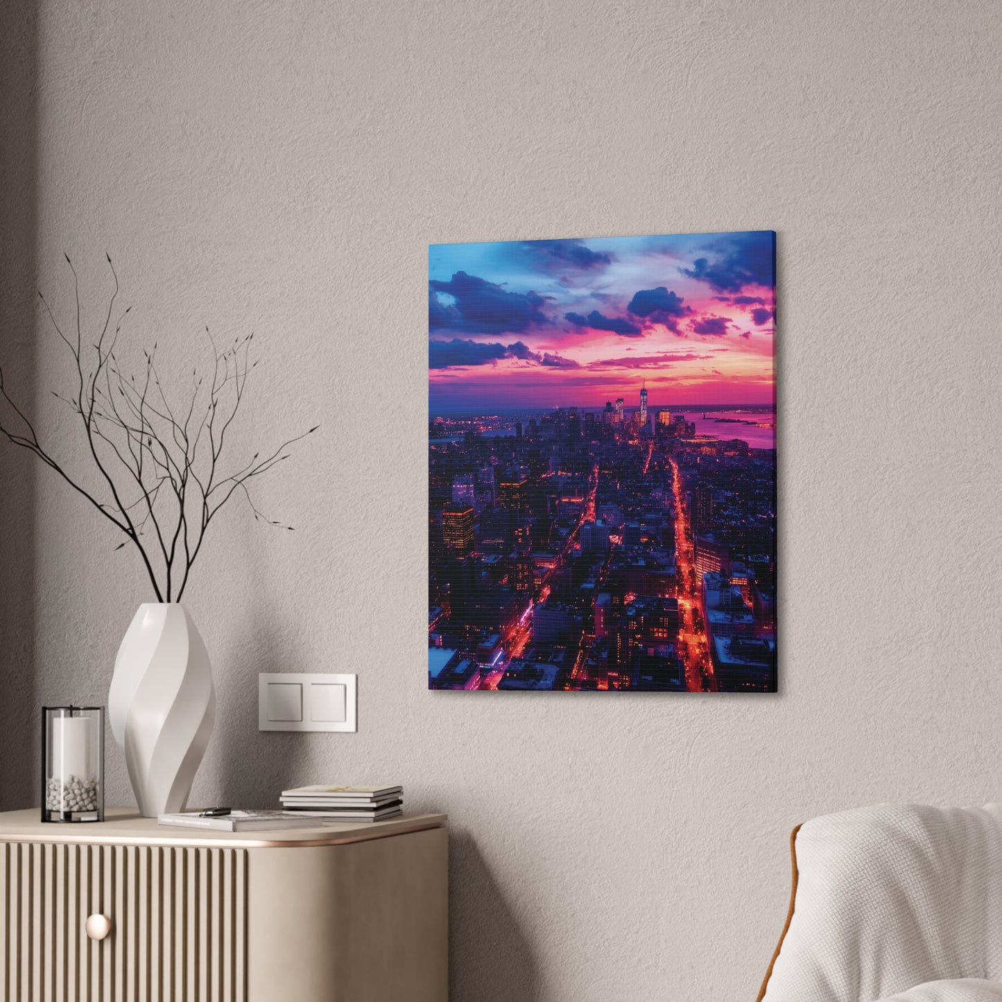 New York 1 Canvas Stretched, 0.75"