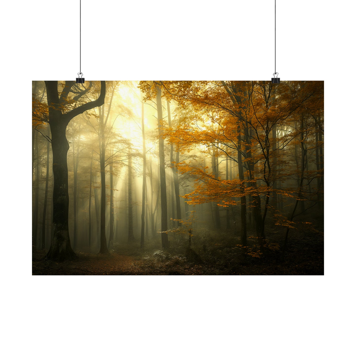 Woods 5 Horizontal Posters