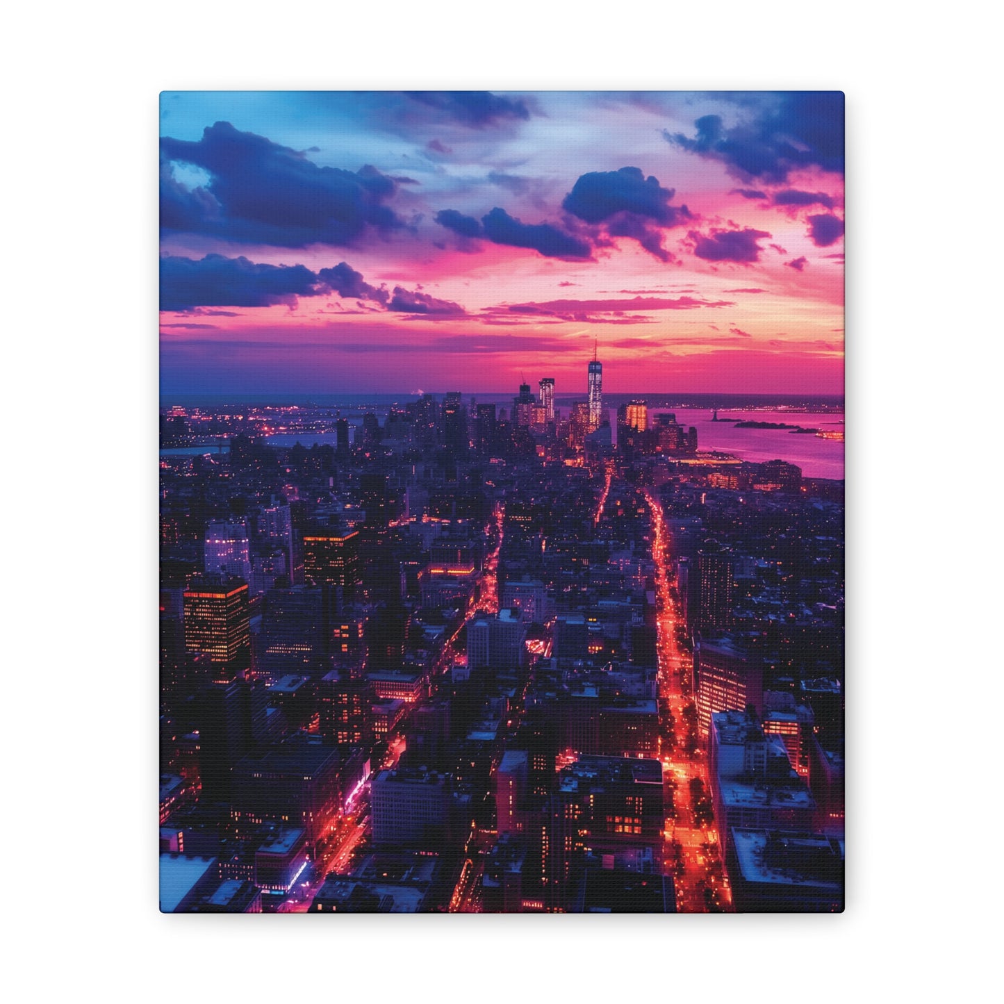 New York 1 Canvas Stretched, 0.75"