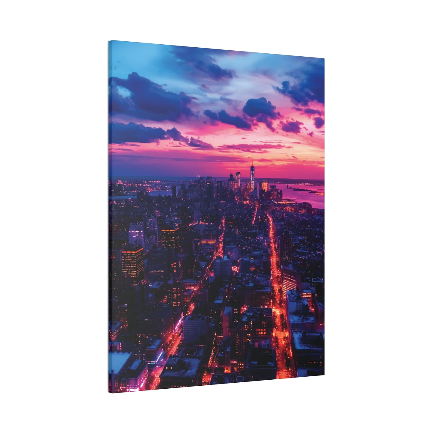 New York 1 Canvas Stretched, 0.75"