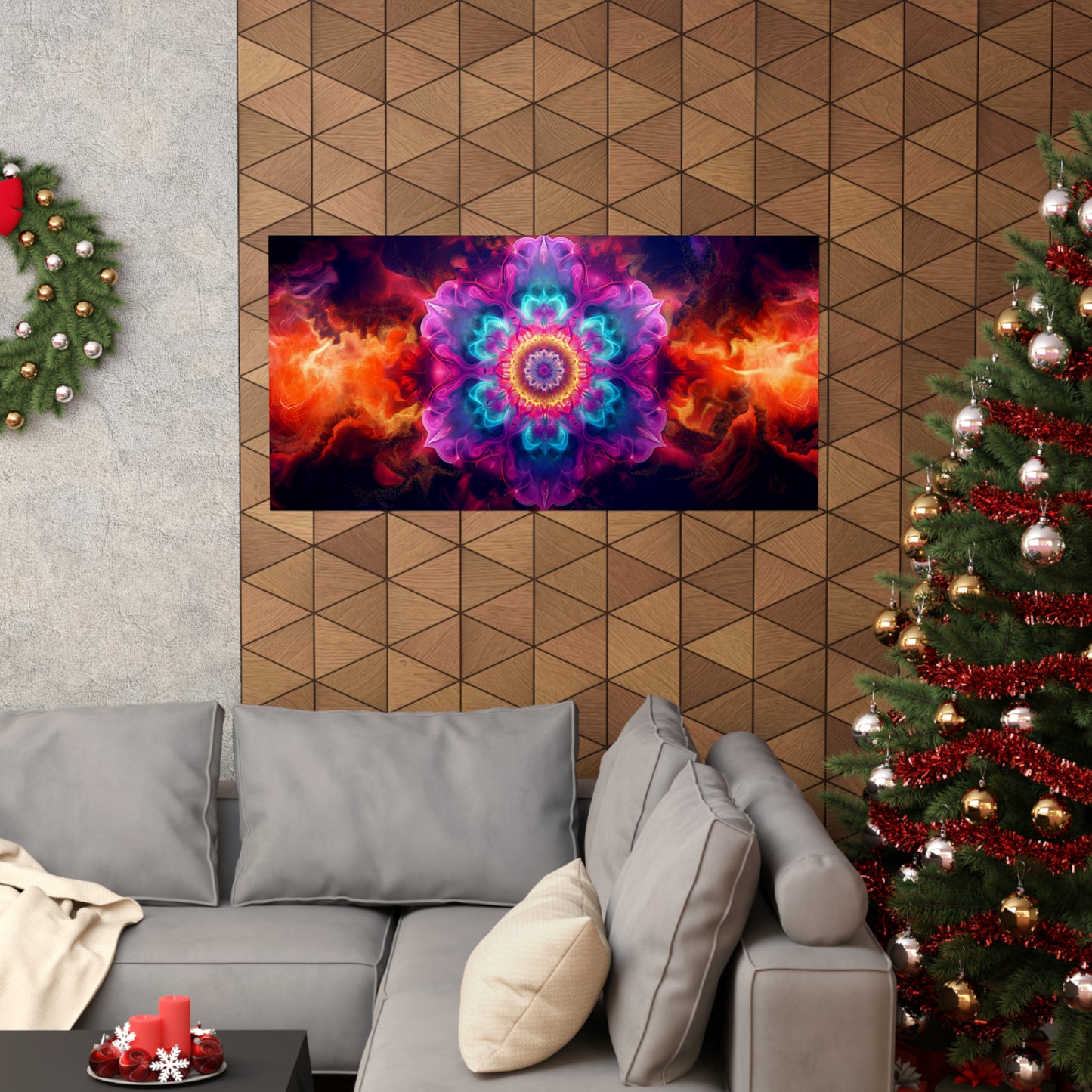 Mandala 1 Horizontal Posters