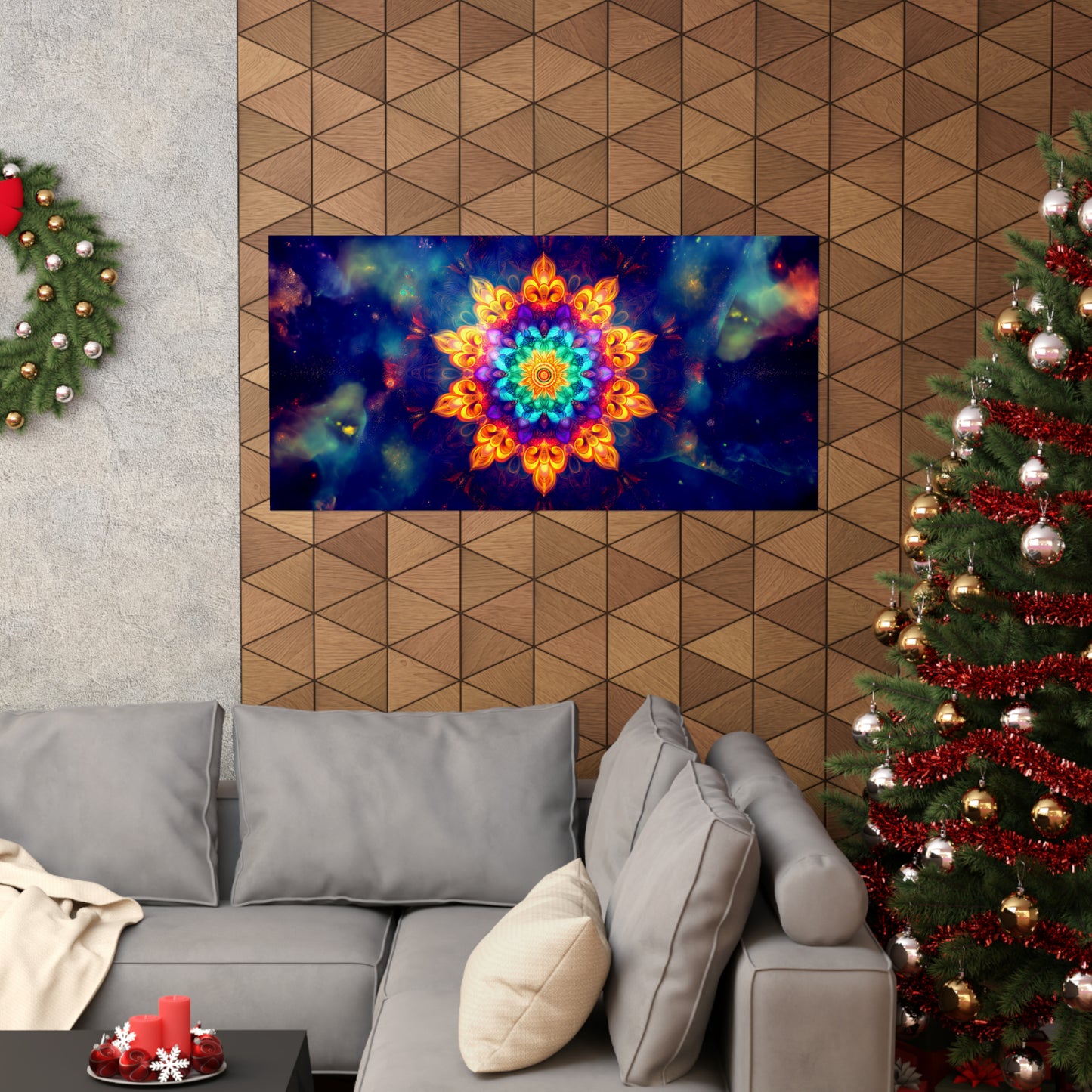 Mandala 3 Horizontal Posters