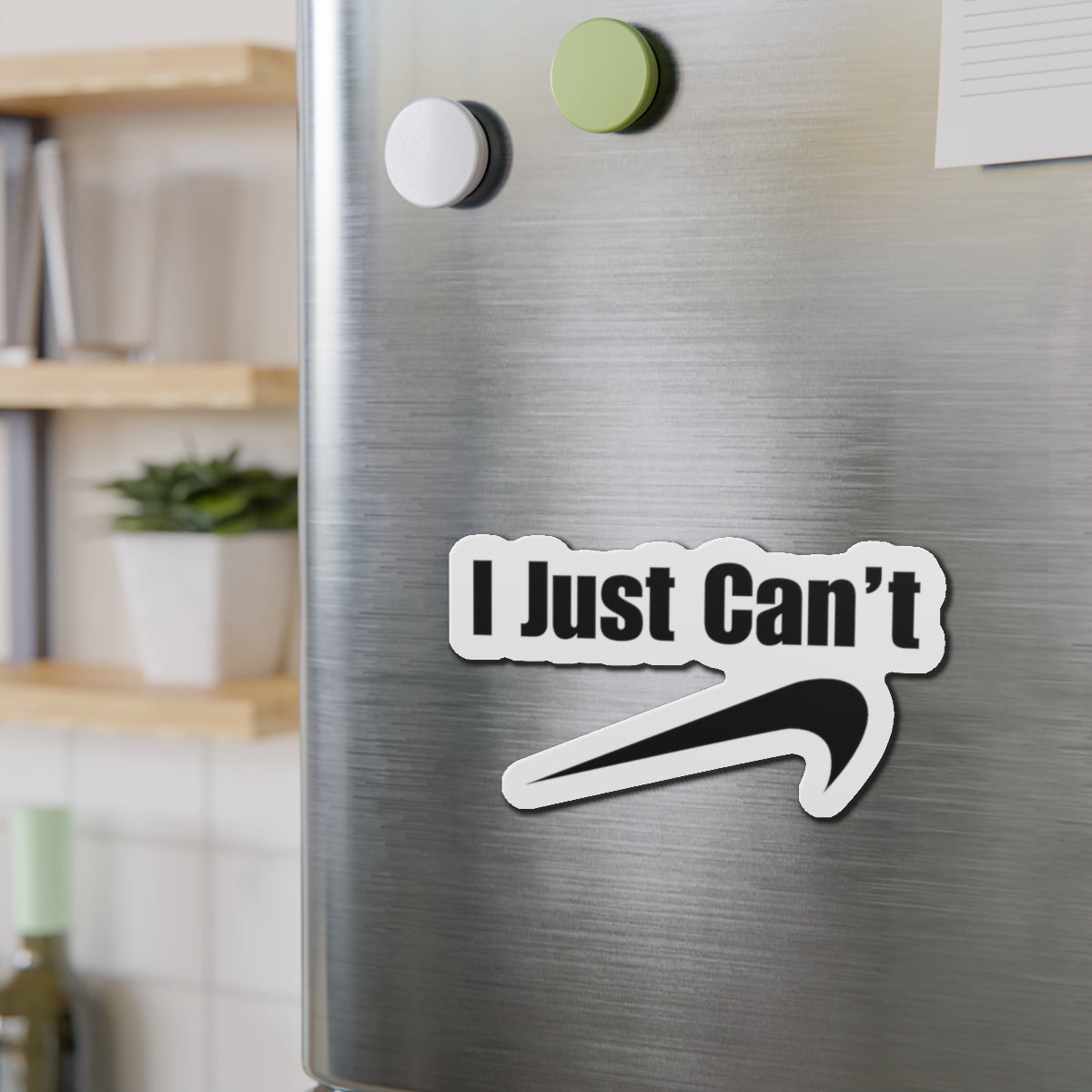 I Just Can't Die-Cut Magnets