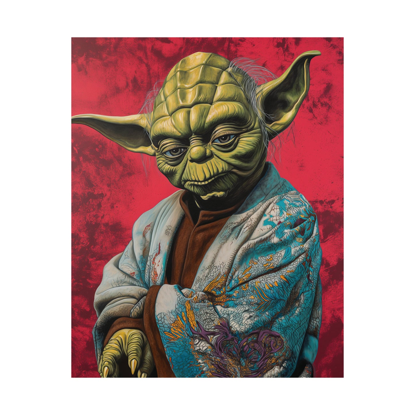 Yoda 2 Matte Vertical Posters