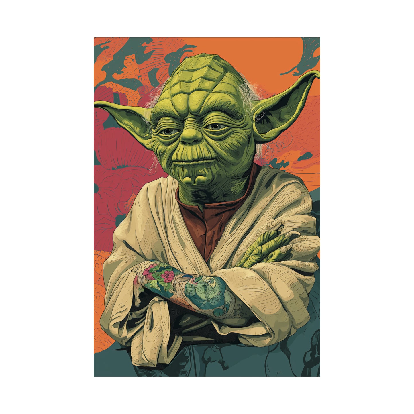 Yoda 1 Matte Vertical Posters