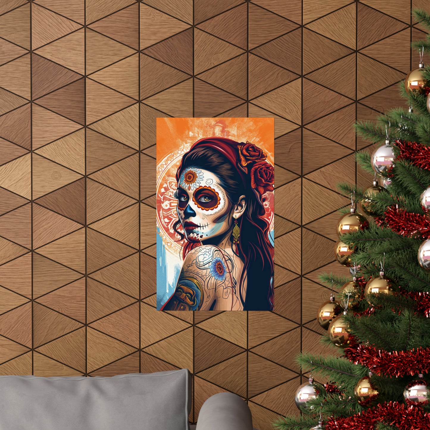 Day of the Dead 7 Matte Vertical Posters