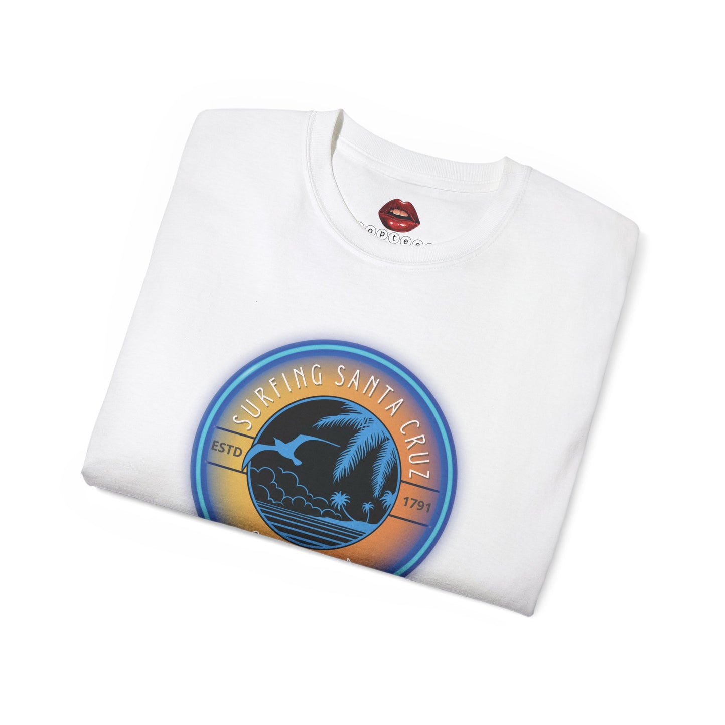 Santa Cruz Surfing Unisex Ultra Cotton Tee