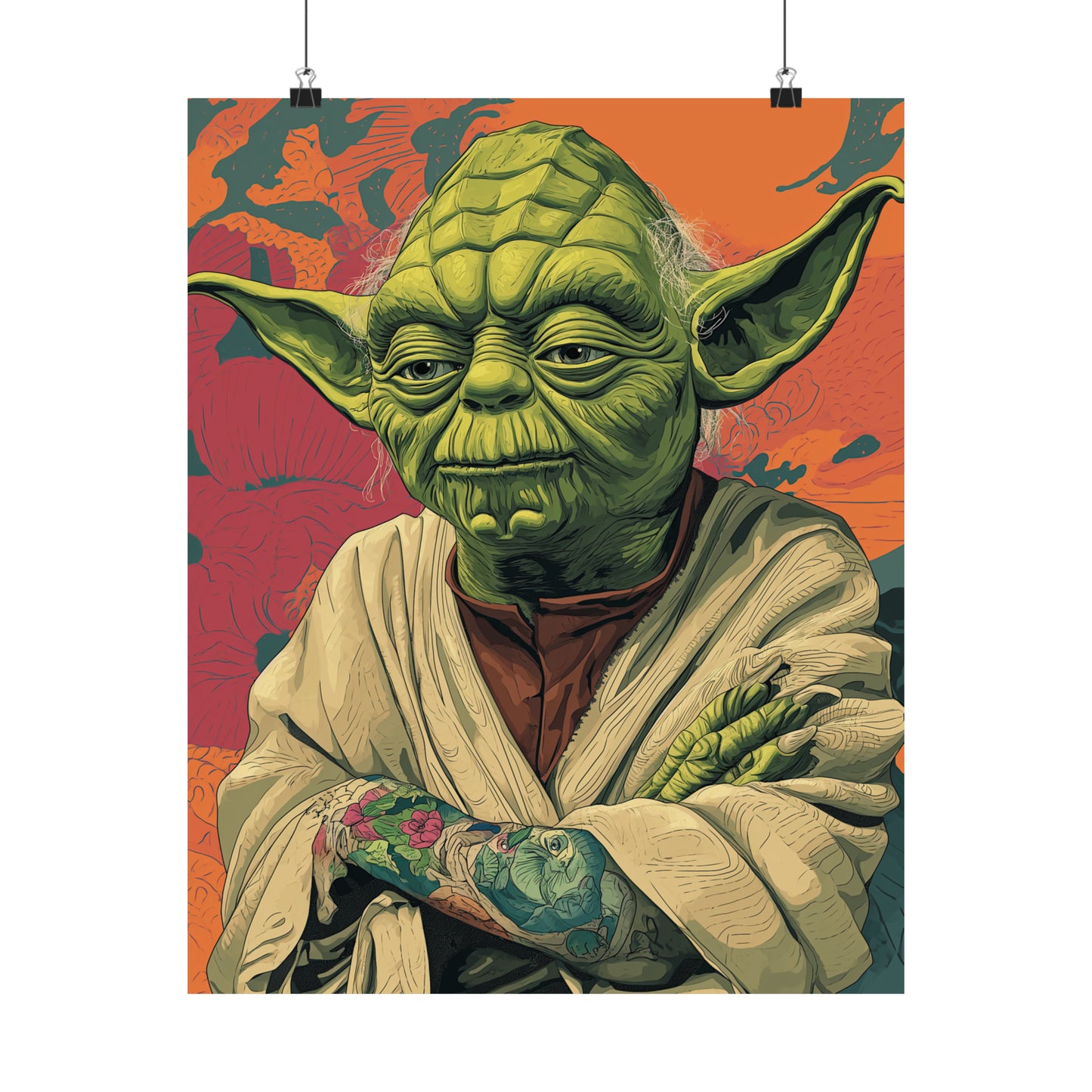 Yoda 1 Matte Vertical Posters