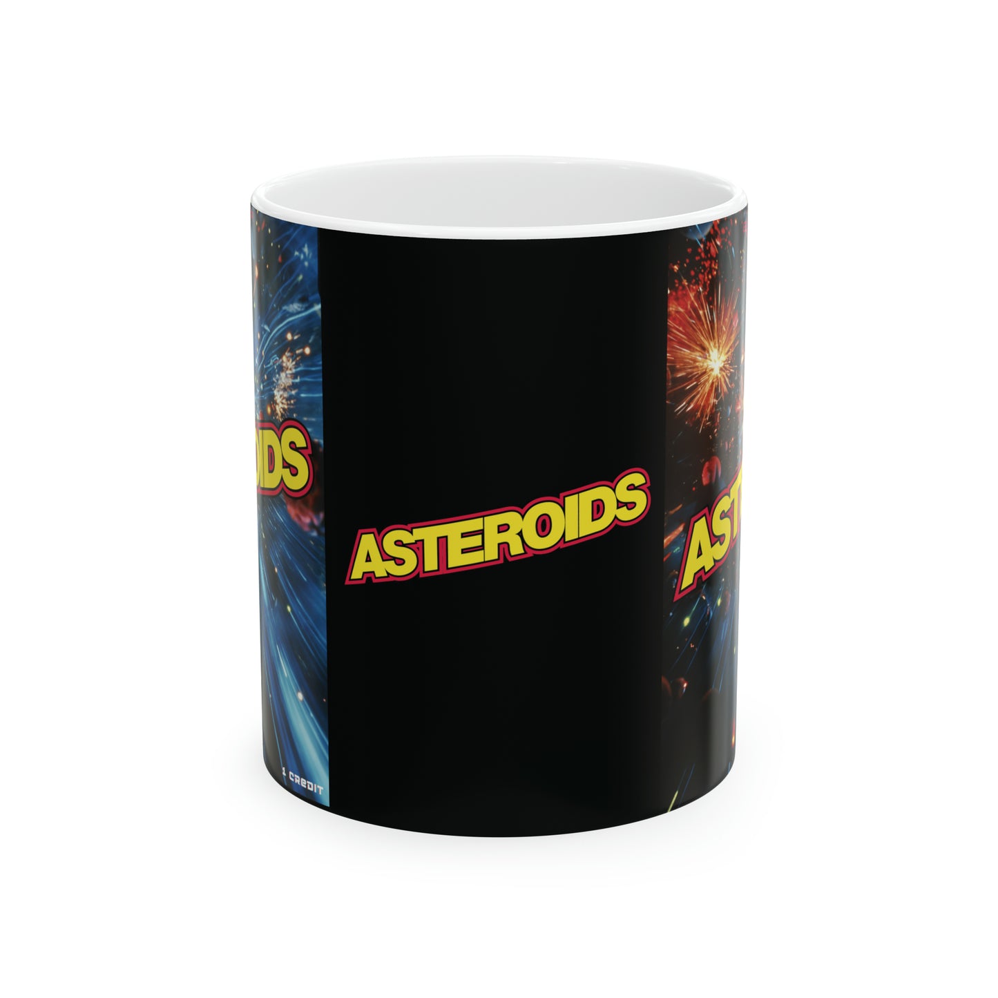 Asteroids Ceramic Mug 11oz