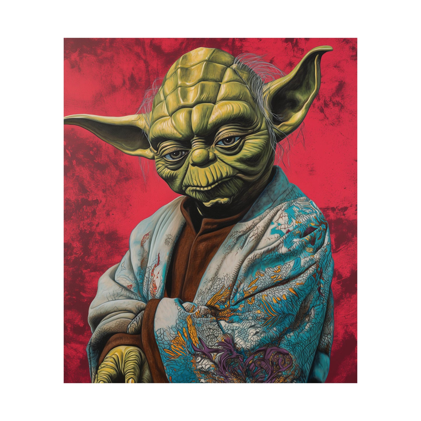 Yoda 2 Matte Vertical Posters