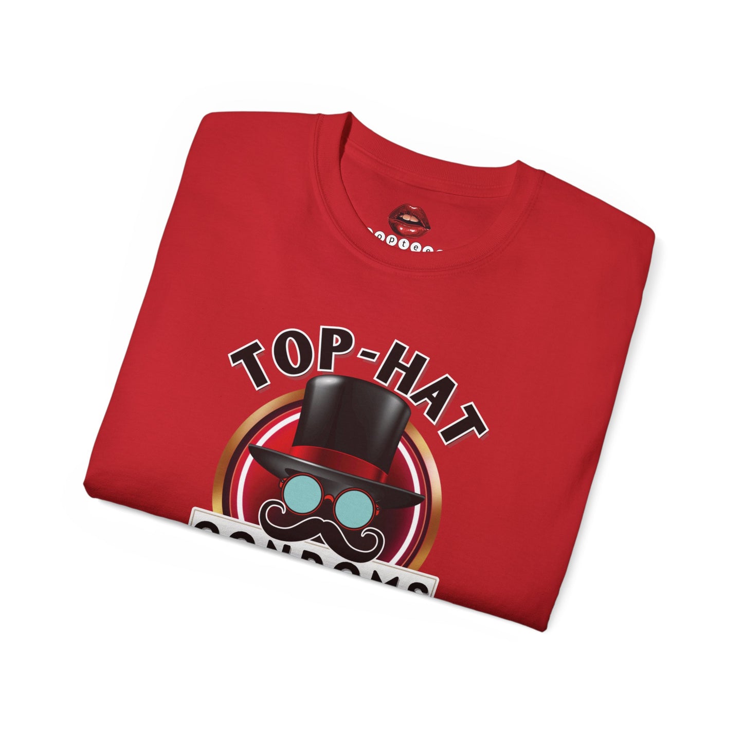 Top Hat Condoms Unisex Ultra Cotton Tee