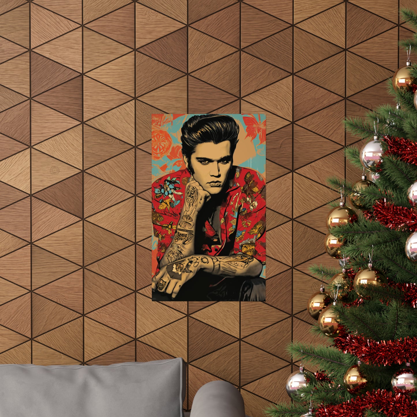 Elvis 2 Matte Vertical Posters