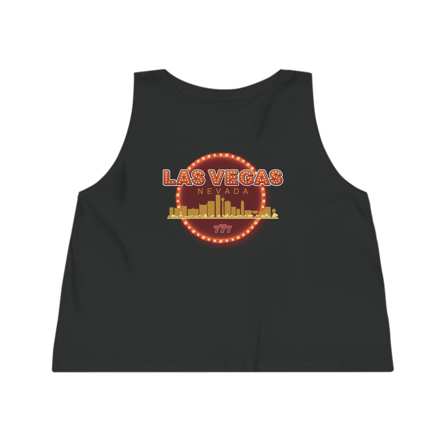 Las Vegas 2 Women's Dancer Cropped Tank Top