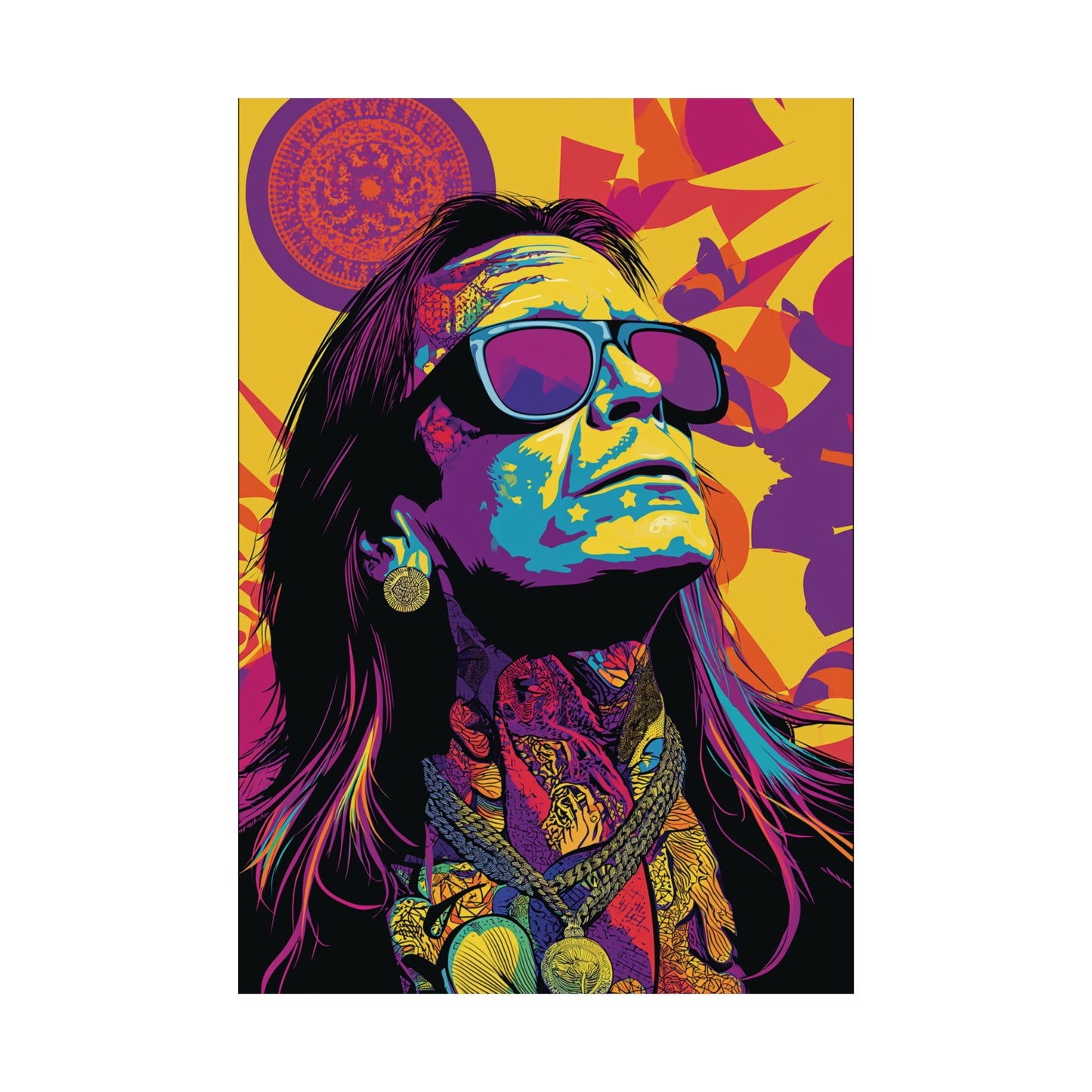 Ozzy 1 Matte Vertical Posters