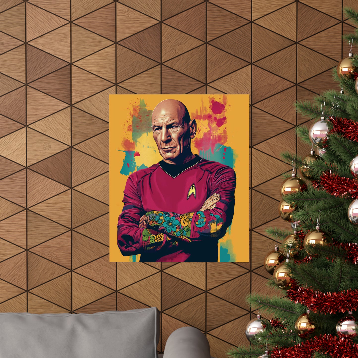 Picard 1 Matte Vertical Posters