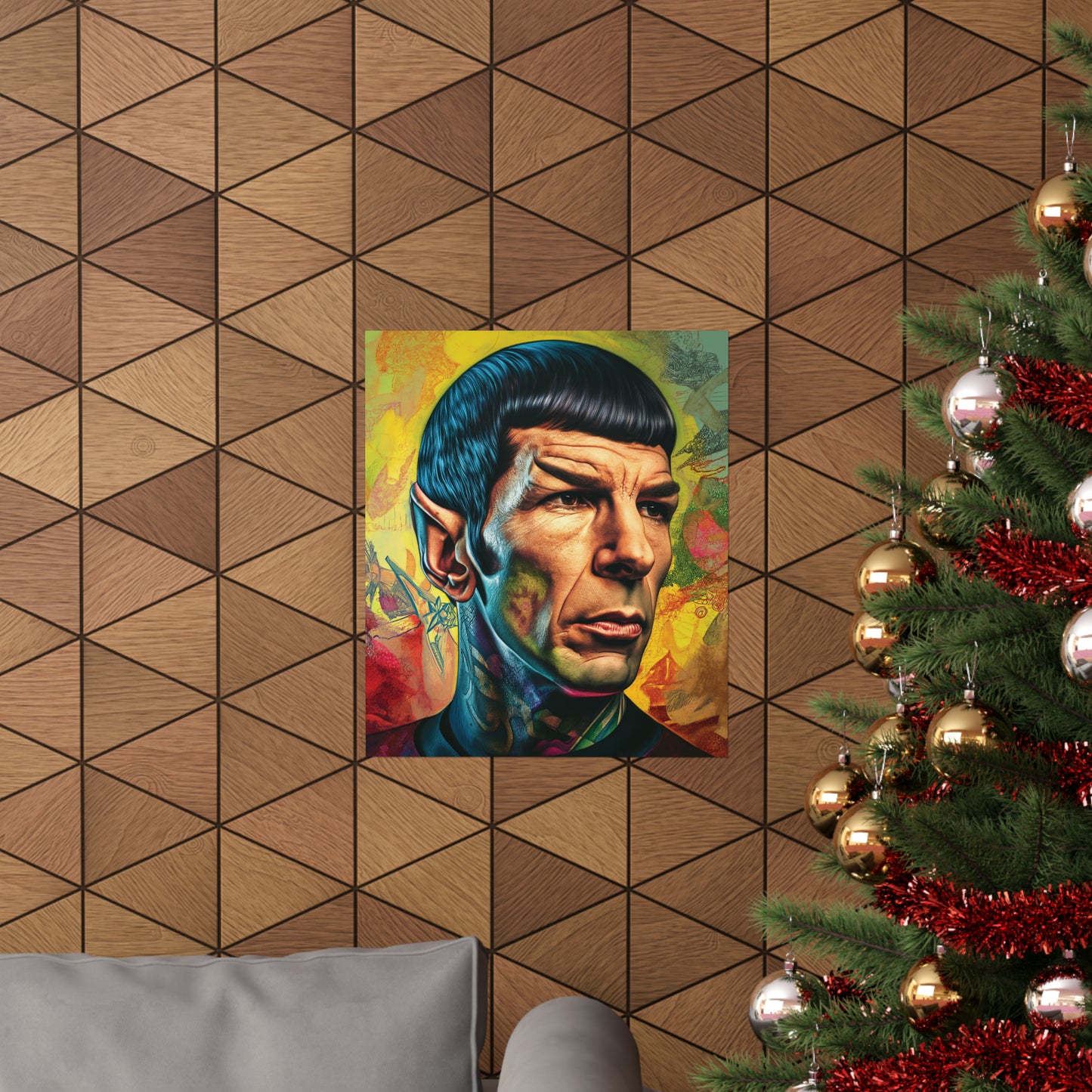 Spock 2 Matte Vertical Posters