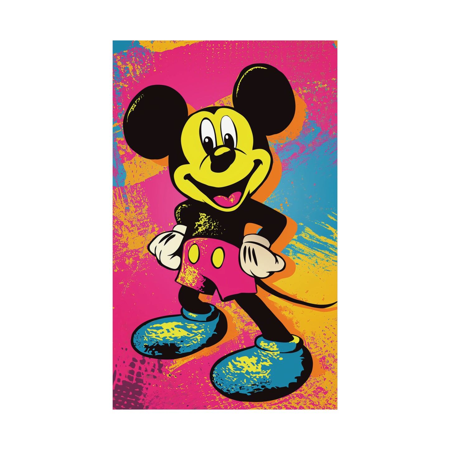 Mick the Mouse 5 Matte Vertical Posters