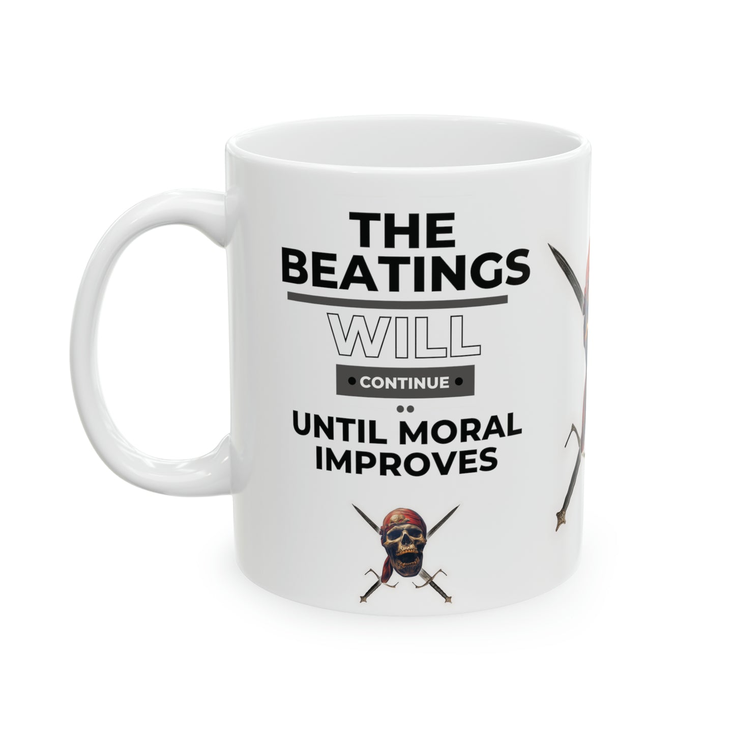 Beatings Ceramic Mug 11oz