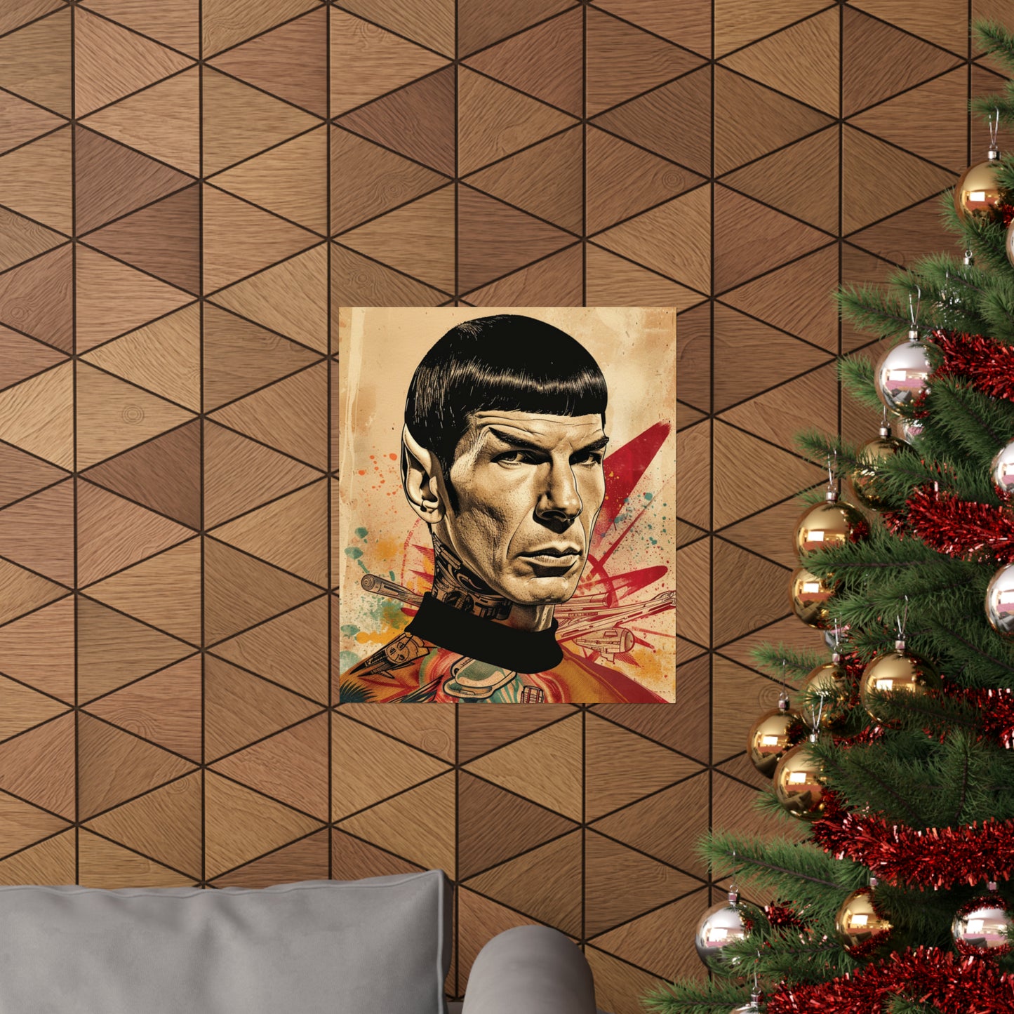 Spock 1 Matte Vertical Posters